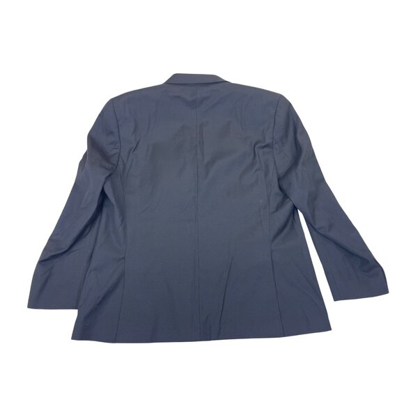 Michael Kors Mens Black Two-Button Suit Jacket With Notch Lapel Size 48R - Picture 3 of 11